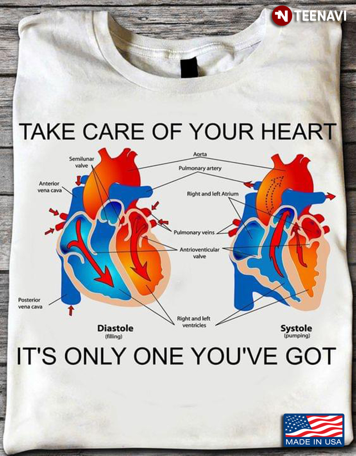 Take Care Of Your Heart It's Only One You've Got