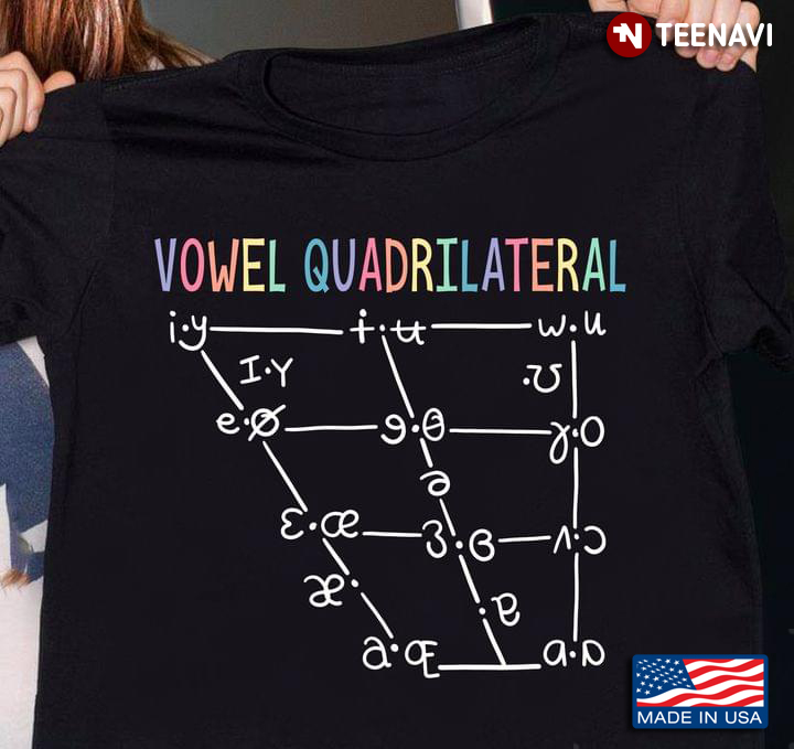 Vowel Quadrilateral Back To School