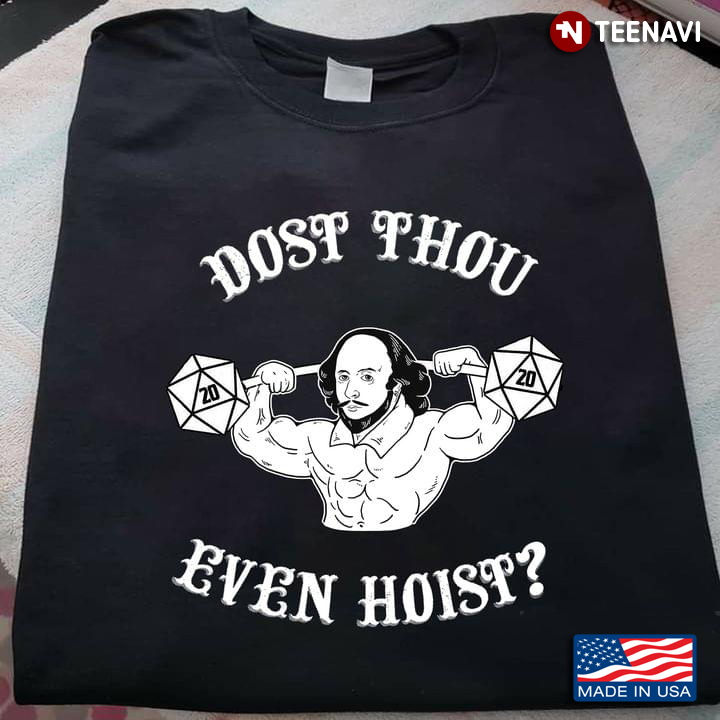 Dost Thou Even Hoist Weight Lifting Shakespeare With Dices Barbell