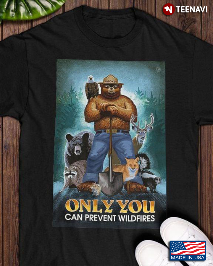 Only You Can Prevent Wildfires Lantern Press Smokey Bear