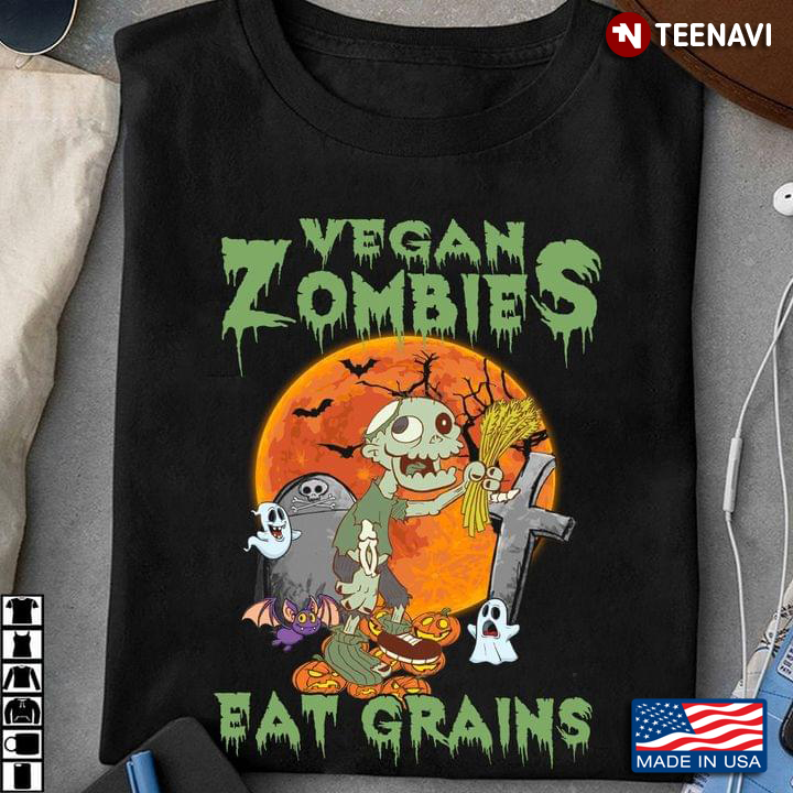 Vegan Zombies Eat Grains For Halloween