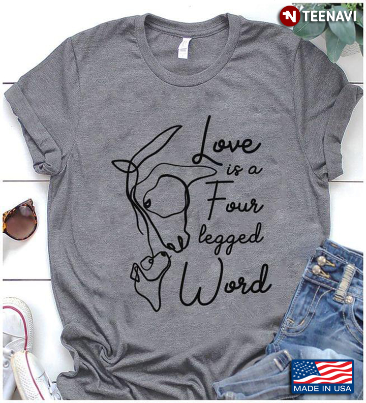 Cool Dogs Love Is A Four Legged Word For Dog Lover
