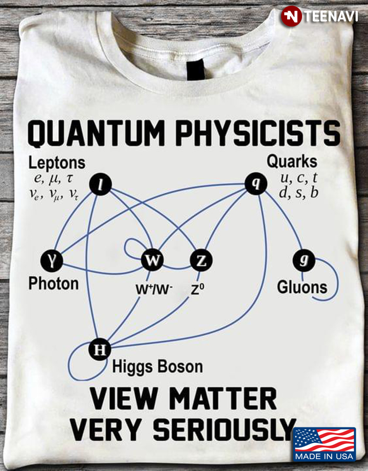 Quantum Physicists View Matter Very Seriously For Physics Lover