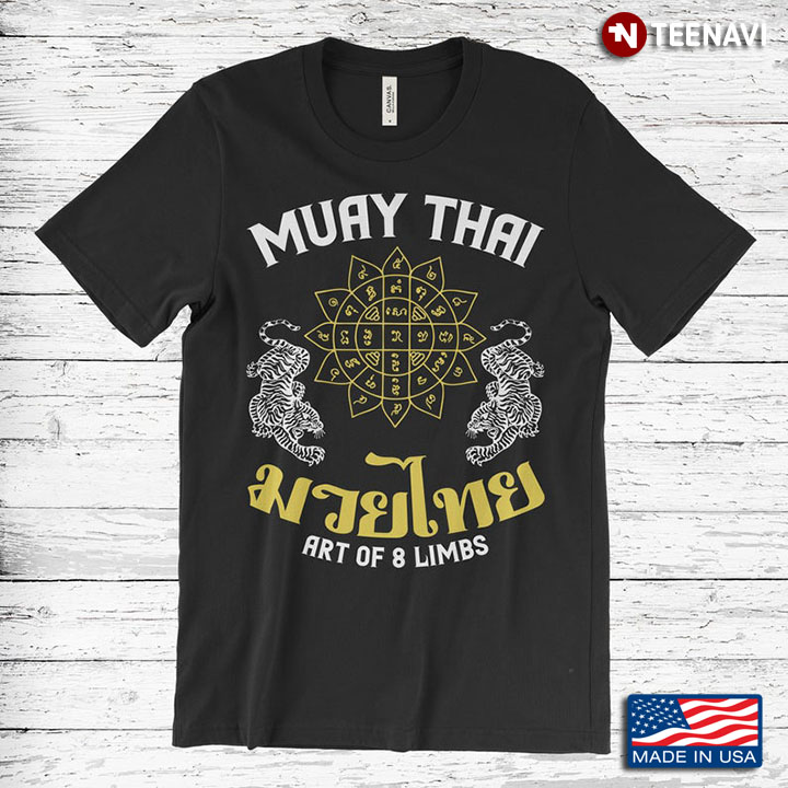 Muay Thai Art Of 8 Limbs Tiger Fighters For Muay Thai Lover