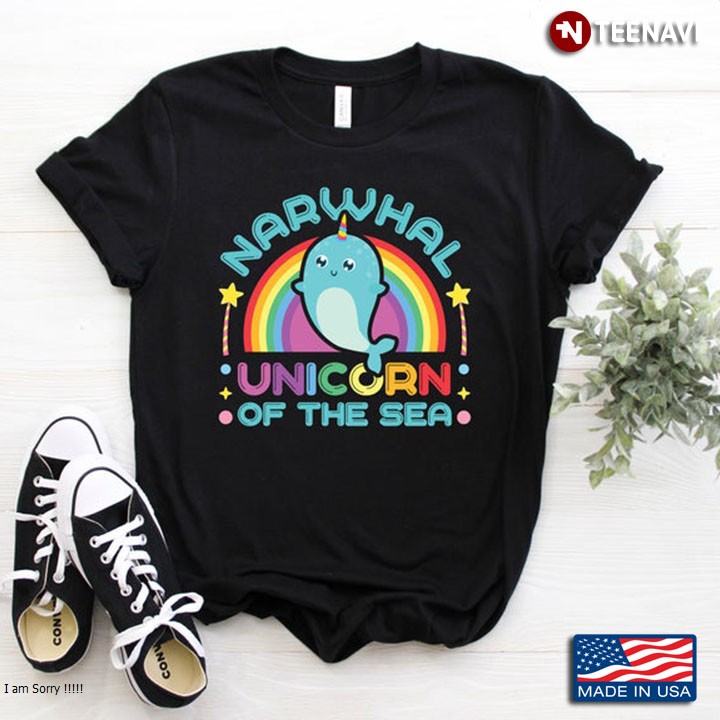 Narwhal Unicorn Of The Sea Rainbow For Animal Lover
