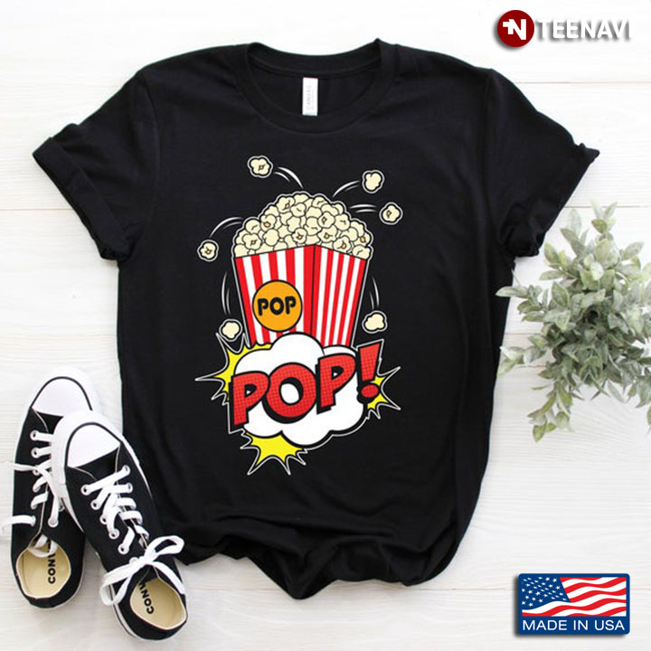 Pop Pop Popcorn Movies Watching For Popcorn Lover