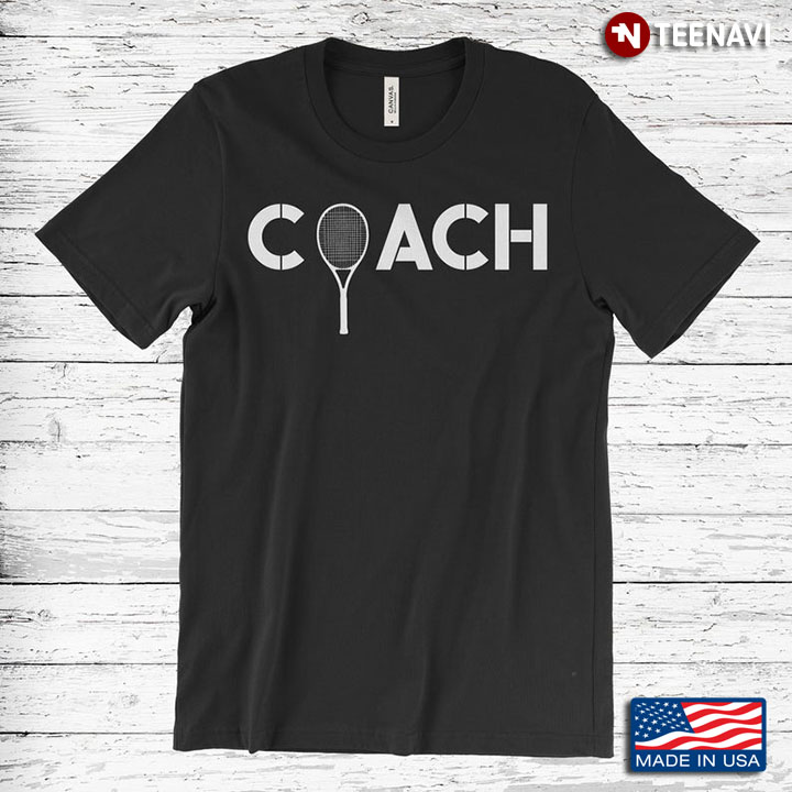 Tennis Coach For Sports Lover