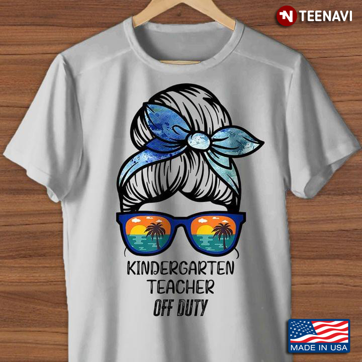 Kindergarten Teacher Off Duty Woman With Headband And Beach Sunglasses