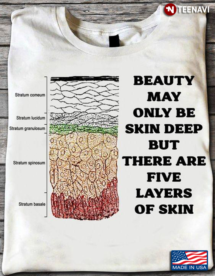 Beauty May Only Be Skin Deep But There Are Five Layers Of Skin