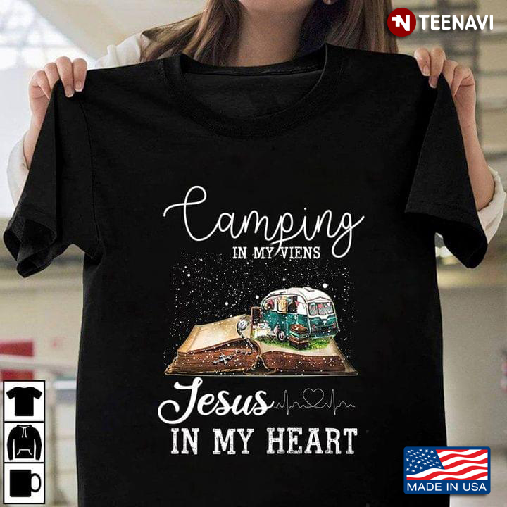 Camping In My Viens Jesus In My Heart For Camp Lover