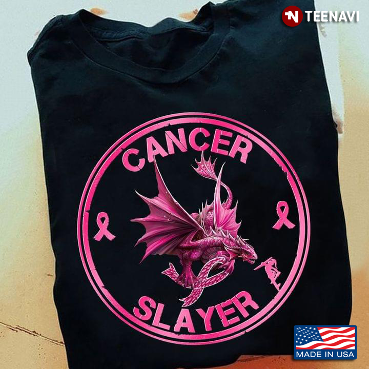 Cancer Slayer Dragon Breast Cancer Awareness
