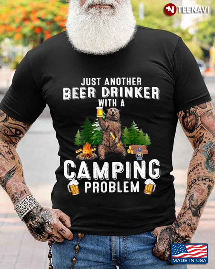 Bear Just Another Beer Drinker With A Camping Problem For Camper