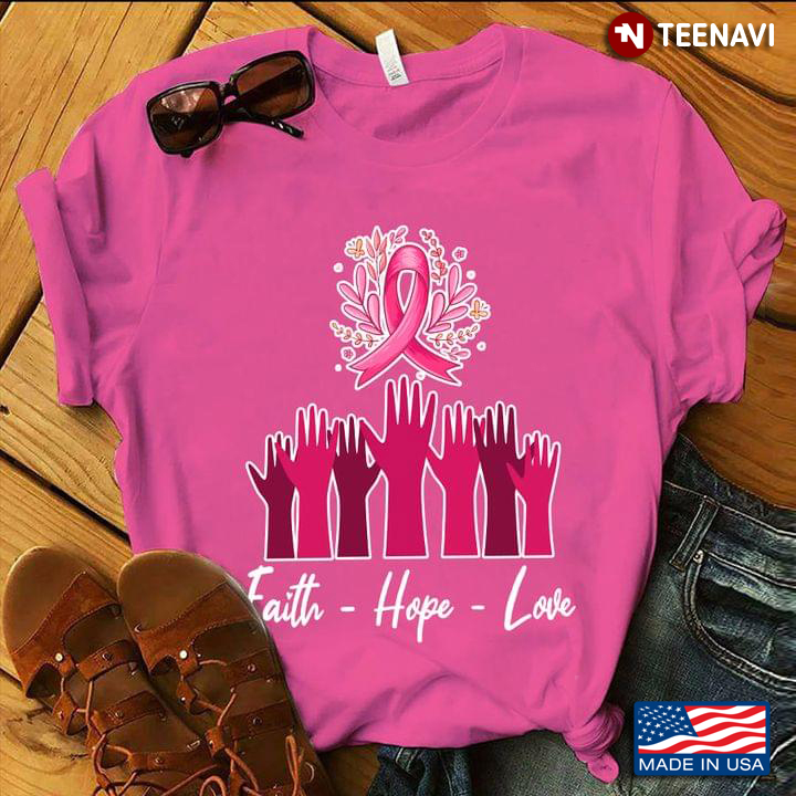 Faith Hope Love Breast Cancer Awareness