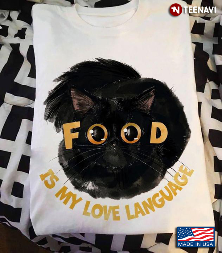 Black Cat Food Is My Love Language