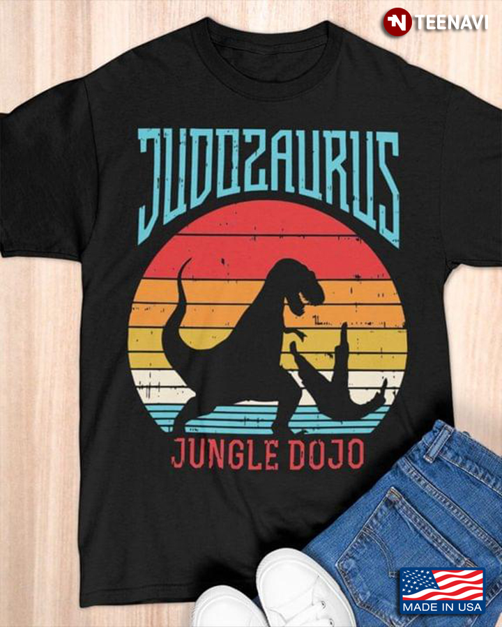 Vintage Judosaurus Jungle Dojo For Judo Lover