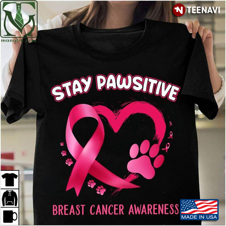 Stay Pawsitive Breast Cancer Awareness