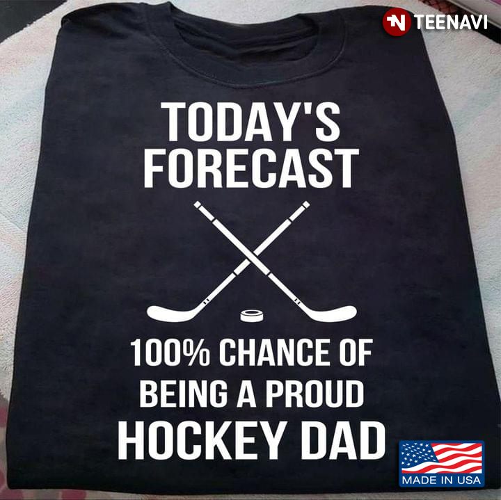 Today’s Forecast 100% Chance Of Being A Proud Hockey Dad
