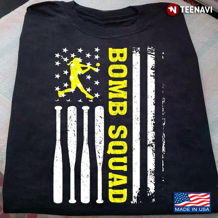 Softball Bomb Squad American Flag