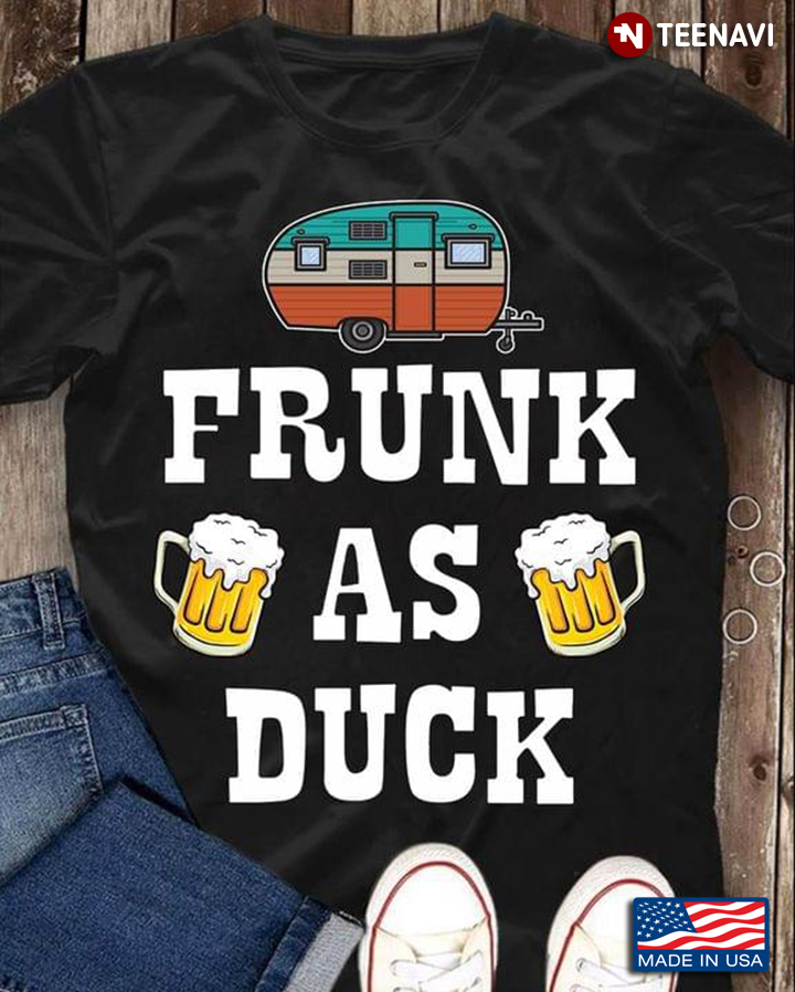 Frunk As Duck Beer Glass Drunk Drinking Alcohol Funny Drinking