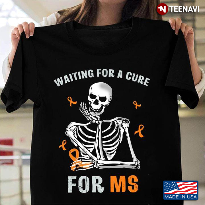 Skeleton Waiting For A Cure For Ms