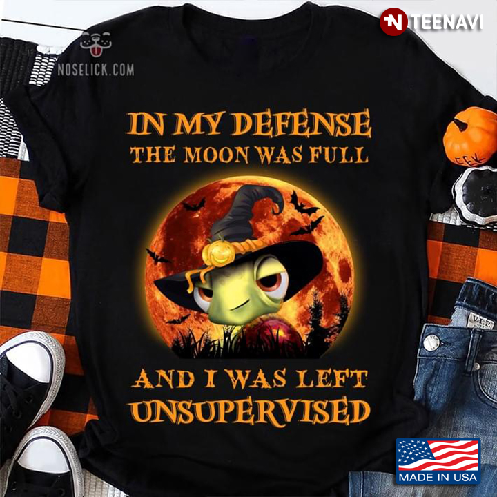 Funny Halloween The Lizard In My Defense The Moon Was Full And I Was Left Unsupervised