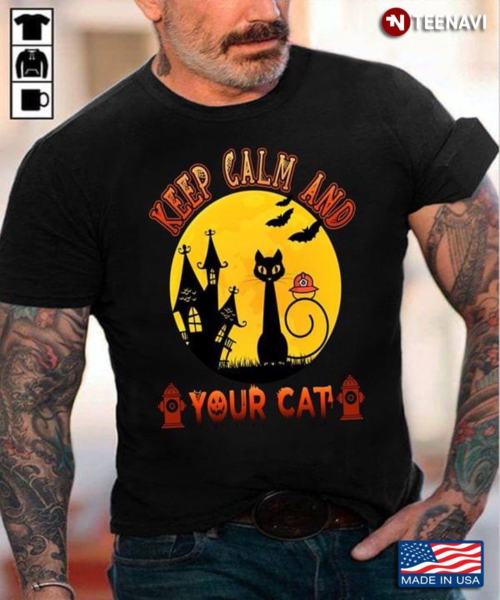 Keep Calm And Your Cat Halloween
