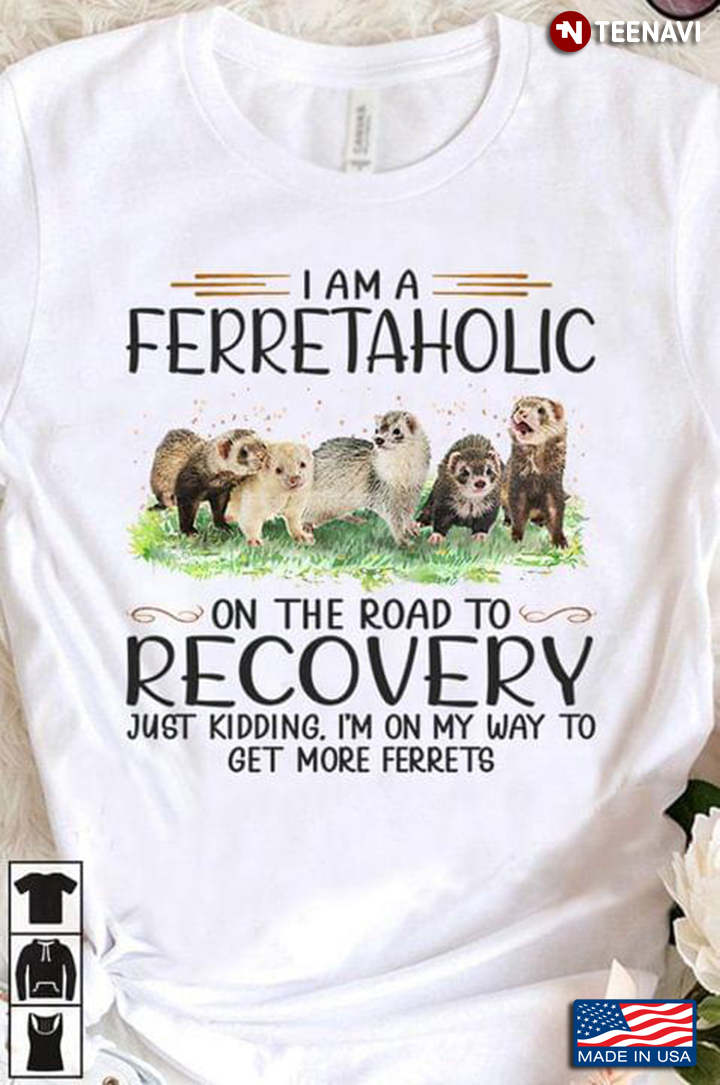 I’m Ferret Aholic On The Road To Recovery Just Kidding I’m On My Way To Get More Ferrets
