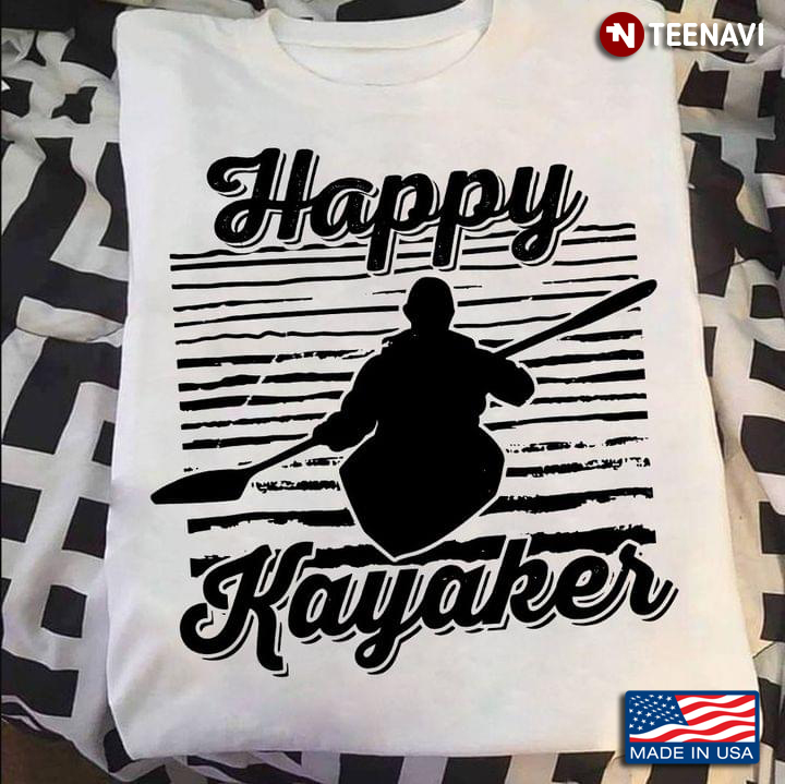 Happy Kayaker Sport Lover
