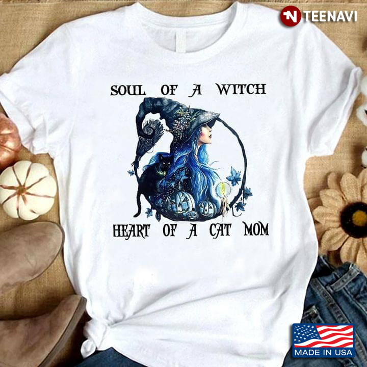 Soul Of A Witch Heart Of A Cat Mom