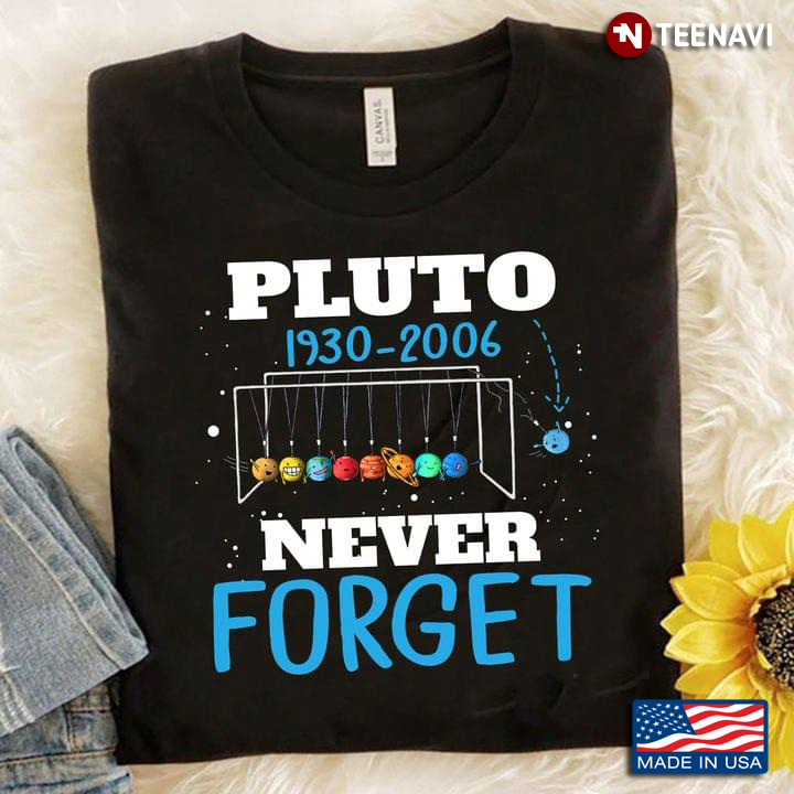 Pluto 1930-2006 Never Forget Planet