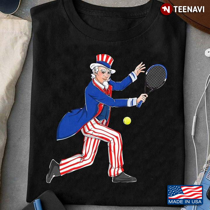 Uncle Sam Tennis 4th Of July Election