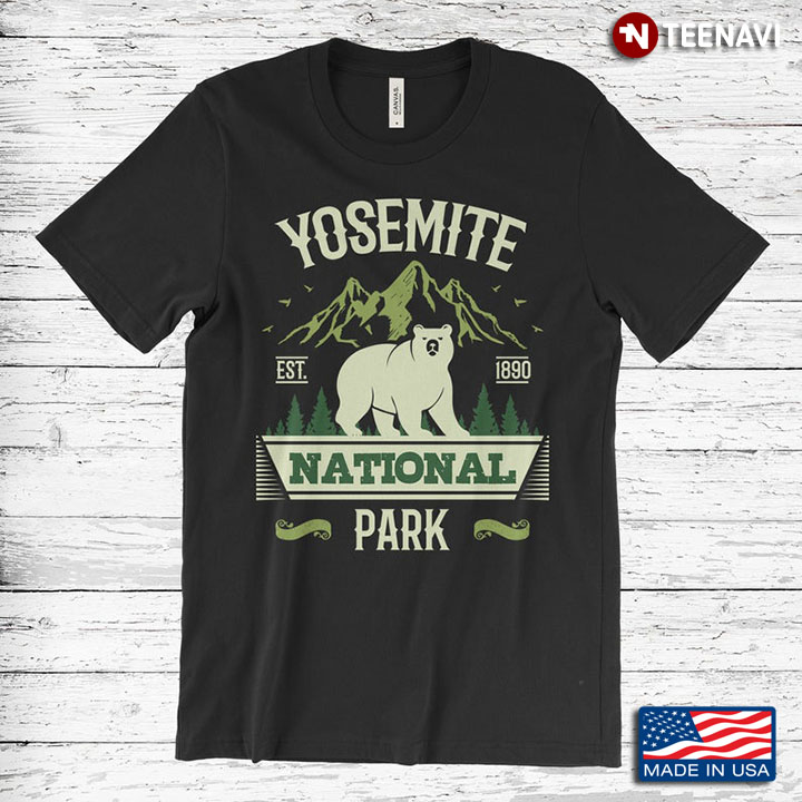 Yosemite National Park California Bear Est 1890