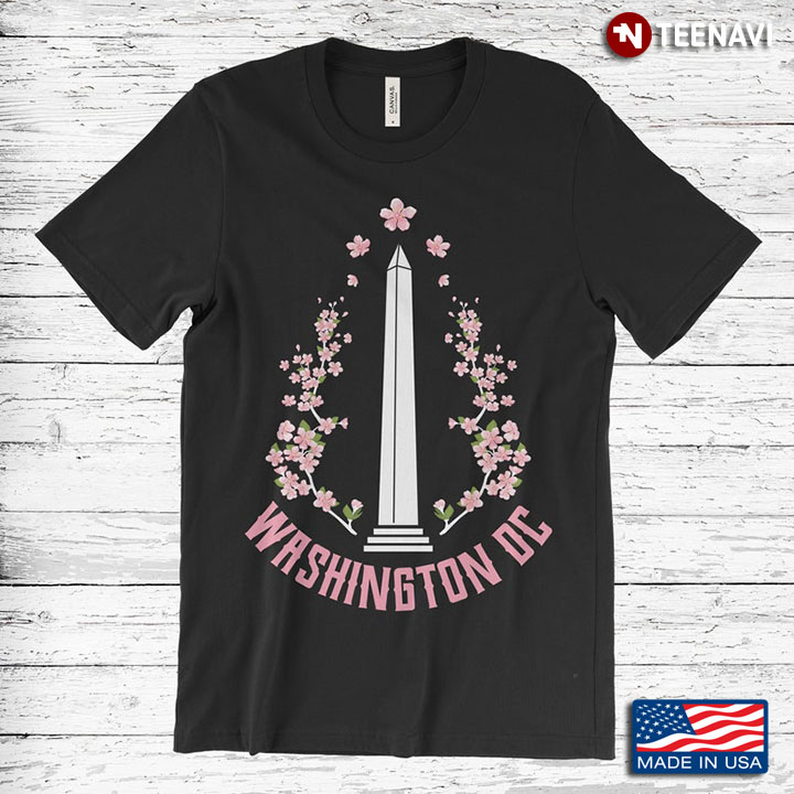 Washington Dc Cherry Blossoms City Monuments
