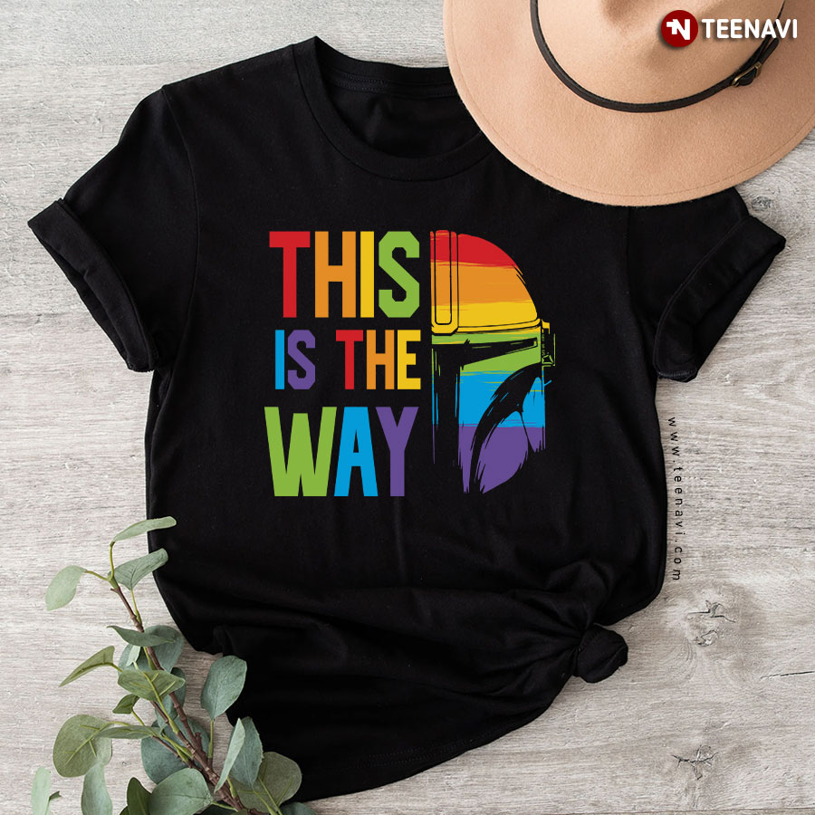 Star Wars The Mandalorian This is The Way LGBT T-Shirt