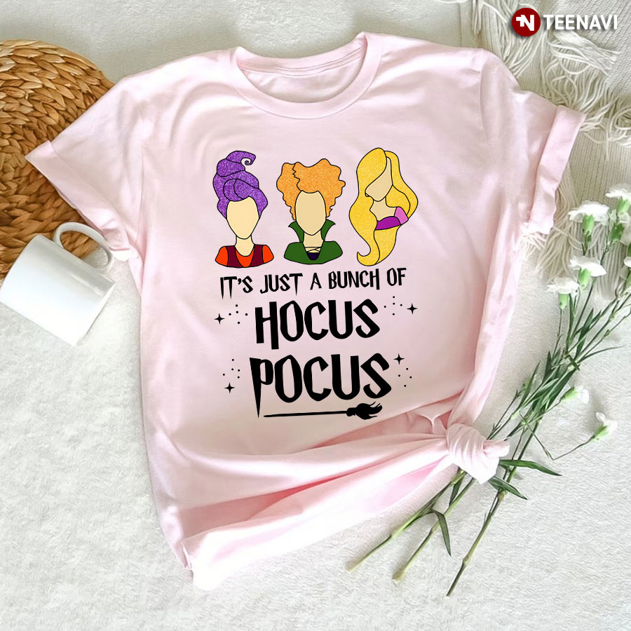Bling Bling Witches It’s Just A Bunch Of Hocus Pocus T-Shirt