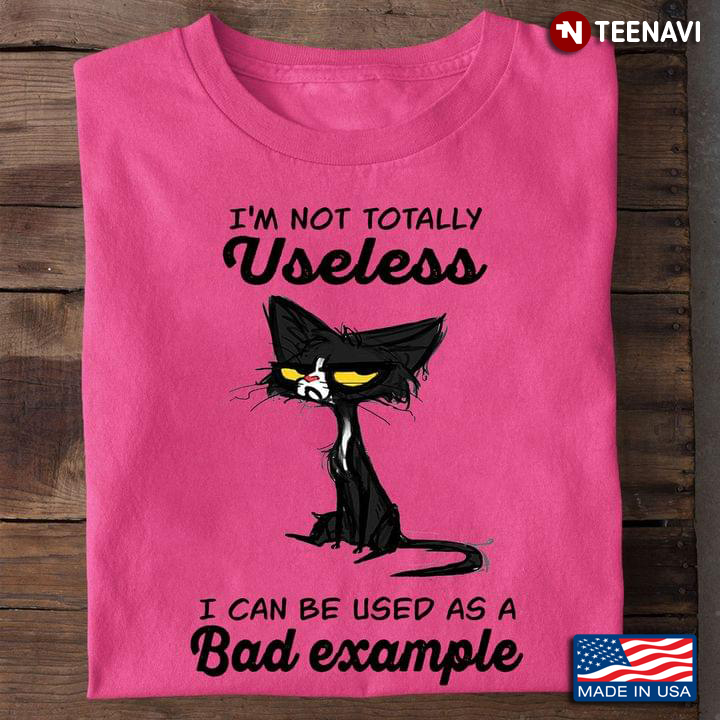 I’m Not Totally Useless I Can Be Used As A Bad Example Grumpy Cat
