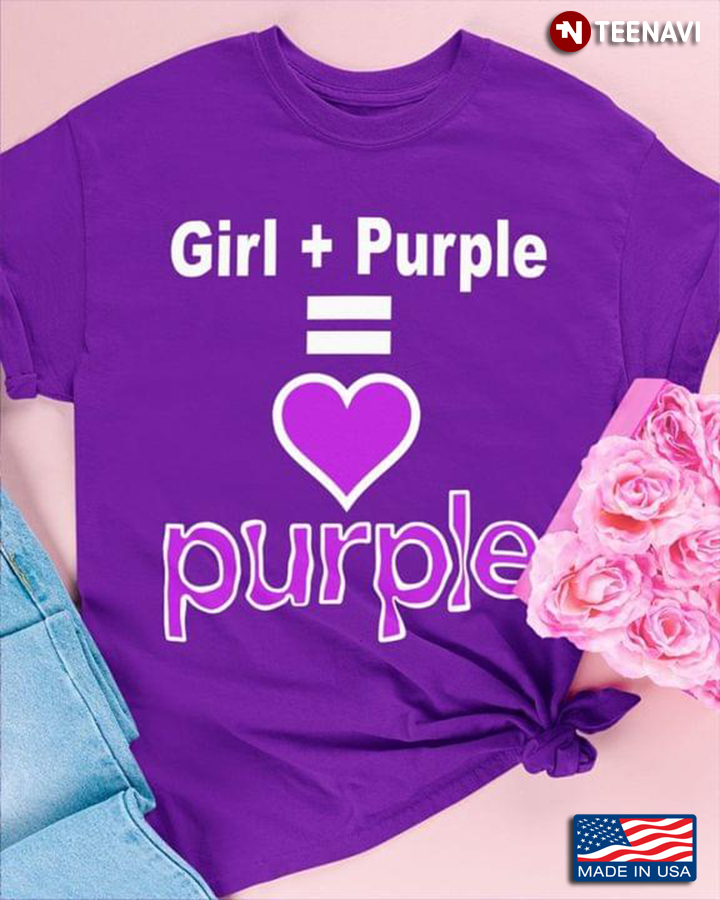 Girl + Purple =Purple For Purple Lovers