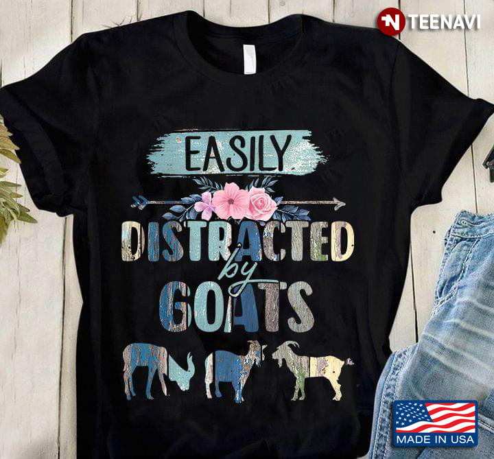 Easily Distracted Goats For Animal Lovers