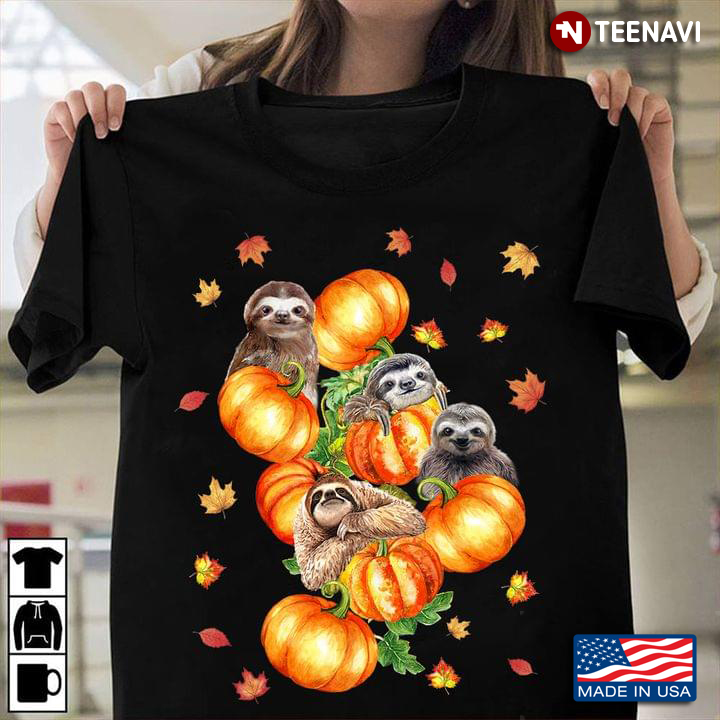 Sloth Pumpkin  Thanksgiving