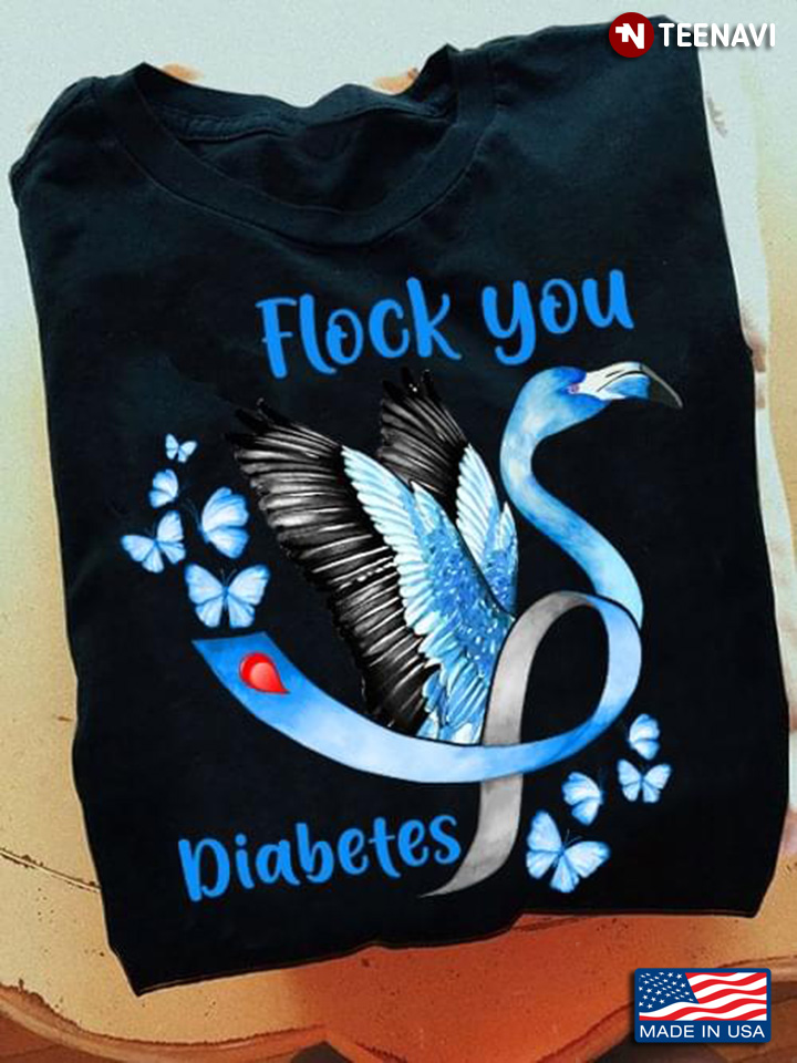 Flock You Diabetes  Awareness Flamingo