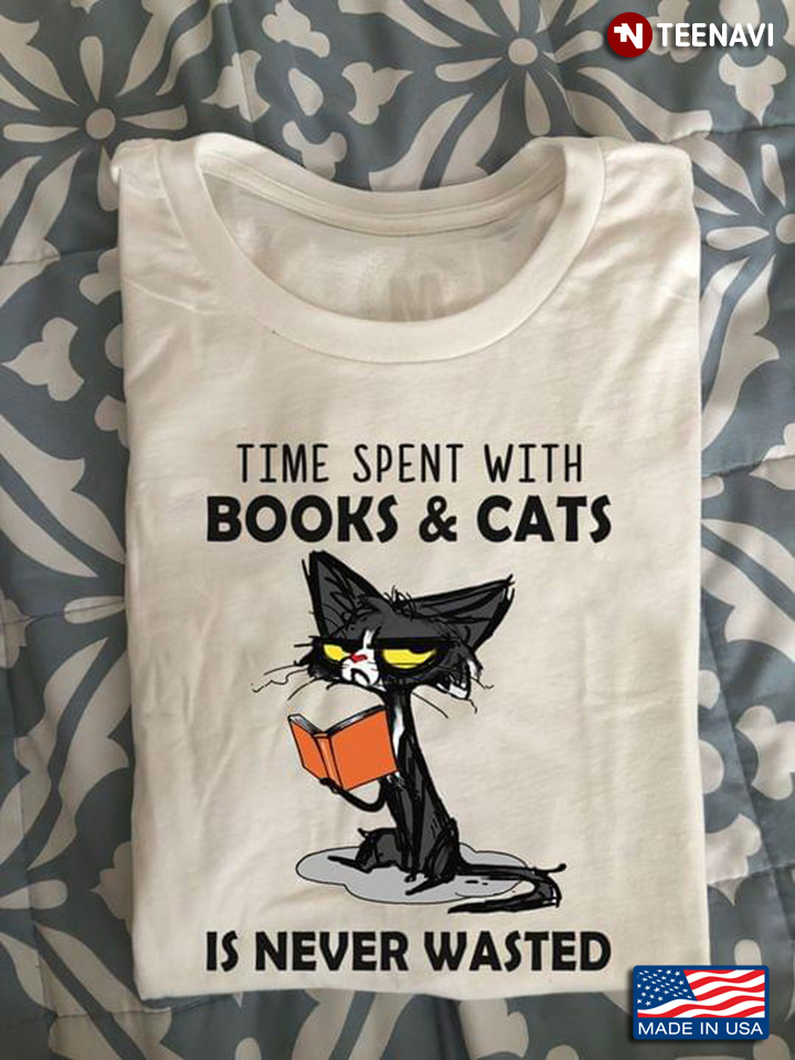 Time Spent With Books And Cats  Is Never Wasted Grumpy Cat