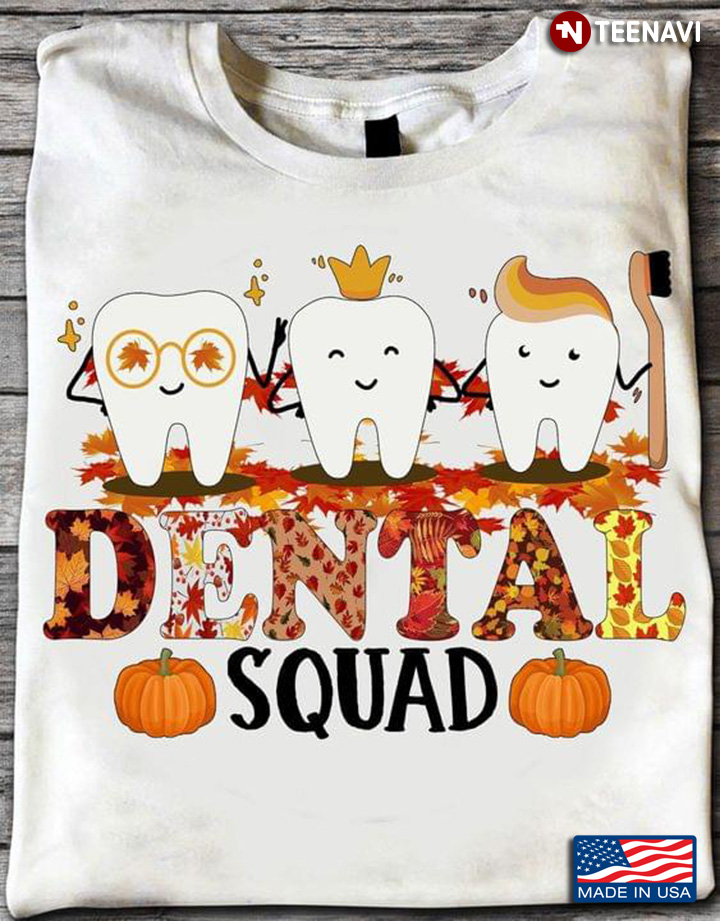 Dental Squad Pumpkin Thanksgiving For Dental Lovers