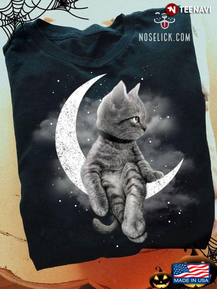 Black Cat Moon Halloween
