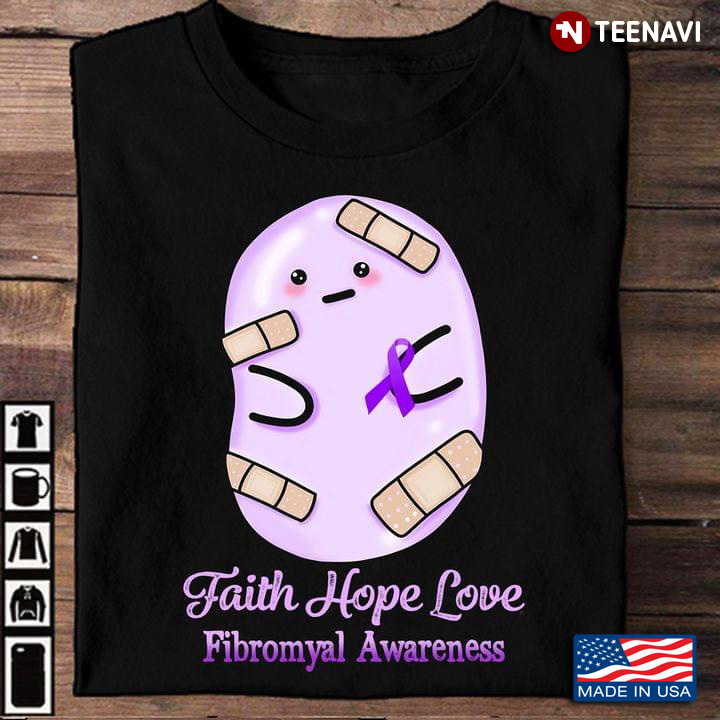 Faith Hope Love Fibromyal Awareness