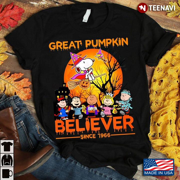 Snoopy and Friends Great Pumpkin Believer Since 1966