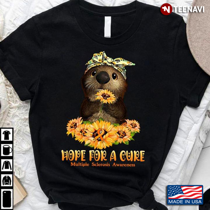 Sloth and Sunflowers Hope for A Cure Multiple Sclerosis Awareness