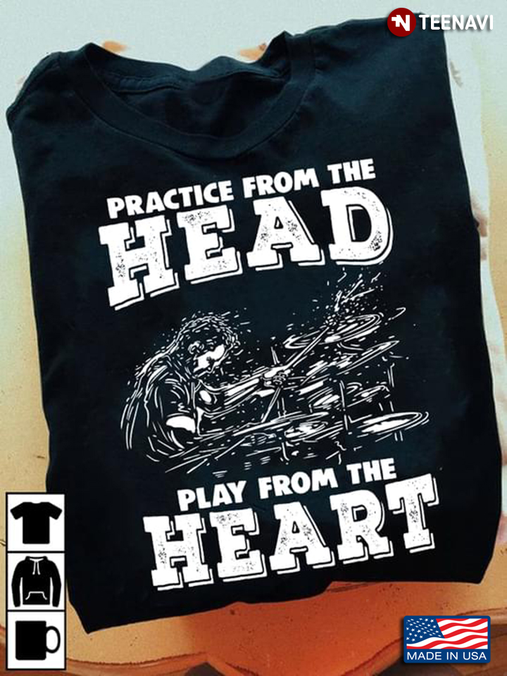 Drummer Practice From The Head Play From The Heart