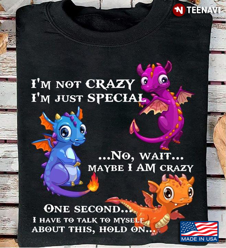 Little Dragons I'm Not Crazy I'm Just Special No Wait Maybe I Am Crazy