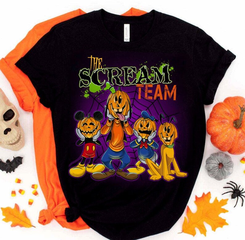 Disney Halloween Costumes The Scream Team T-Shirt