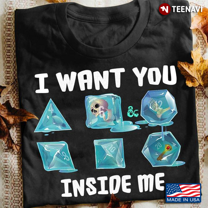 Dungeons and Dragons Ice Dices I Want You Inside Me